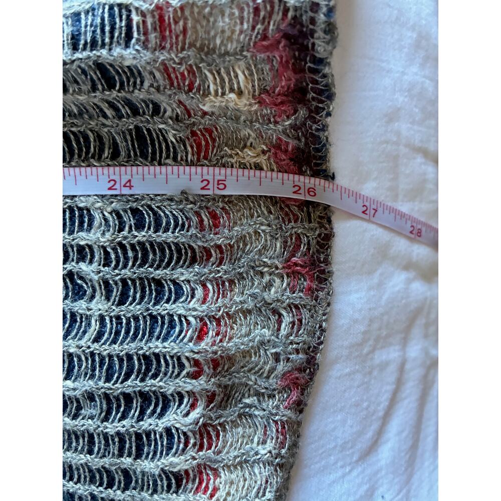 VTG Denim and Supply Sweater Women S Western Tribal Aztec Cowgirl 100% Cotton - Picture 13 of 13